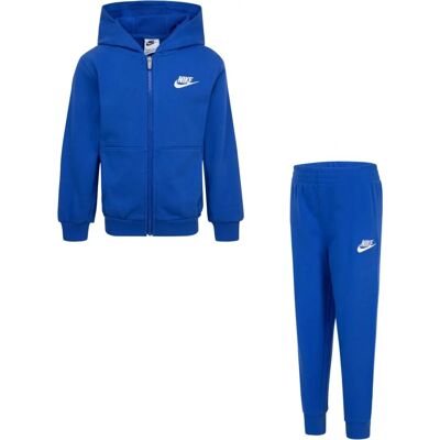 Nike 110-116cm Blu Unisex Completo con Zip - Set Nike 110-116cm Blu Unisex Completo con Zip - Set