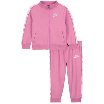 Nike Girl 36M452 Pink Sporty Full Zip Set - Children's Sportswear Nike Girl 36M452 Pink Sporty Full Zip Set - Children's Sportswear