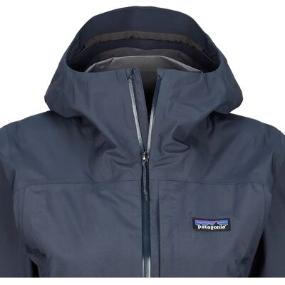 Patagonia Damen Boulder Fork Regenjacke - Smolder Blue - Wasserdicht, Recycling-Polyester Patagonia Damen Boulder Fork Regenjacke - Smolder Blue - Wasserdicht, Recycling-Polyester