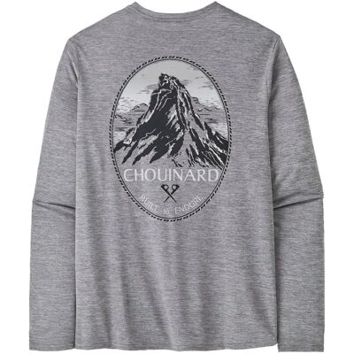 Koszula Patagonia L/S Cap Cool Daily - Lands / Chouinard Cr - Rozmiar: M Koszula Patagonia L/S Cap Cool Daily - Lands / Chouinard Cr - Rozmiar: M