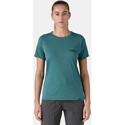 Patagonia Wetland Blue W's Cap Cool Daily Graphic T-shirt - T-shirt Patagonia Wetland Blue W's Cap Cool Daily Graphic T-shirt - T-shirt