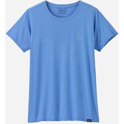 Camicia grafica quotidiana Capilene Cool di Patagonia - Blu Abbondante - Leggera e Asciugatura Rapida Camicia grafica quotidiana Capilene Cool di Patagonia - Blu Abbondante - Leggera e Asciugatura Rapida