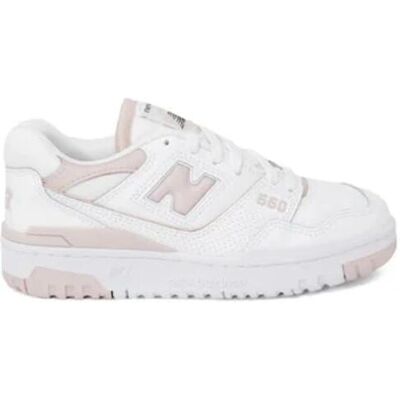 New Balance Femmes 550s - Rose et Blanc - Baskets - Publicité New Balance Femmes 550s - Rose et Blanc - Baskets - Publicité