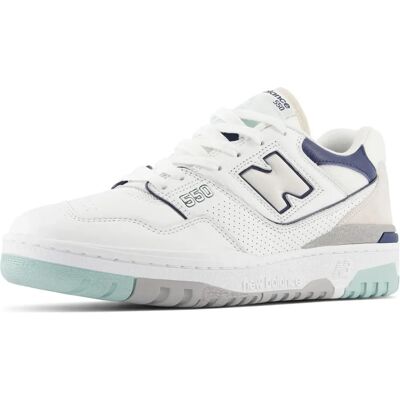 New Balance 550 Baskets en Cuir Blanc - Chaussures - Publicité New Balance 550 Baskets en Cuir Blanc - Chaussures - Publicité