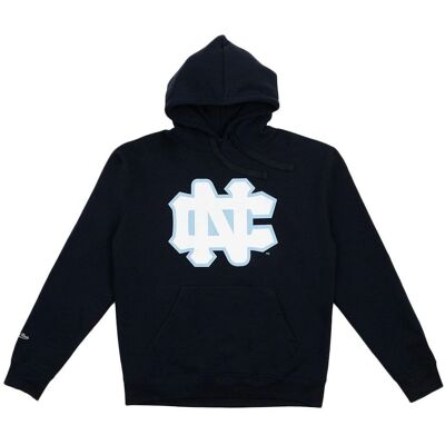 Mitchell & Ness University Of North Carolina Großes Logo Kapuzenpullover - Hoodies Mitchell & Ness University Of North Carolina Großes Logo Kapuzenpullover - Hoodies