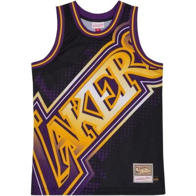 Mitchell & Ness M&N Big Face 7.0 Multicolore Maillot de Basket - Maillot de Basket Mitchell & Ness M&N Big Face 7.0 Multicolore Maillot de Basket - Maillot de Basket