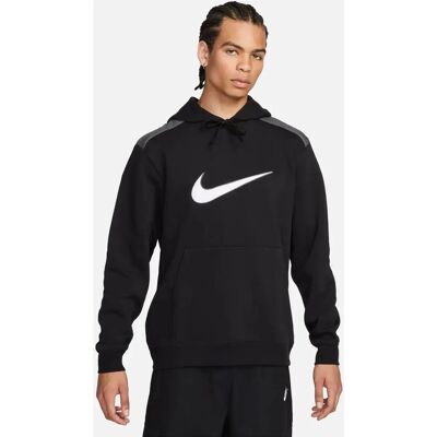 Nike M NSW Fleece Hoodie - Bluza z kapturem - Czarny/Szary - Mężczyzna Nike M NSW Fleece Hoodie - Bluza z kapturem - Czarny/Szary - Mężczyzna