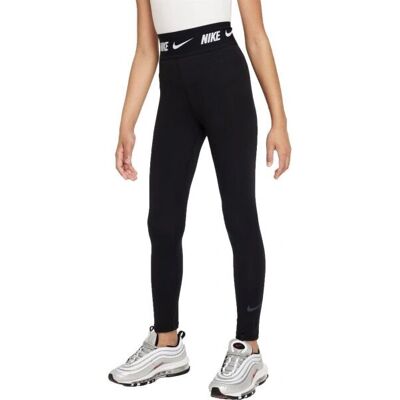 Colanți Nike HW Fete Tinere - Negru/Alb - XL - Colanți Colanți Nike HW Fete Tinere - Negru/Alb - XL - Colanți