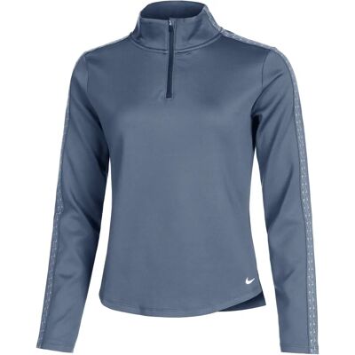 Nike T-Shirt Lang Therma-FIT Blau - T-shirt Nike T-Shirt Lang Therma-FIT Blau - T-shirt