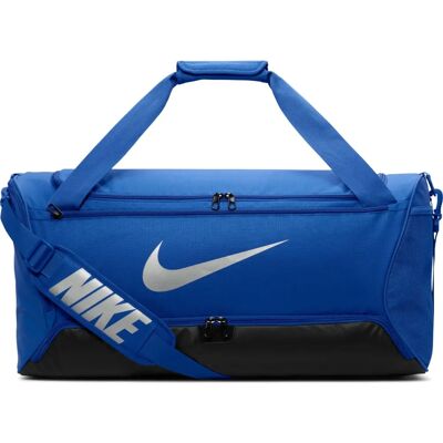 Nike Brasilia M Duffle (DH7710) - bleu royal/noir/argent métallique - Publicité Nike Brasilia M Duffle (DH7710) - bleu royal/noir/argent métallique - Publicité