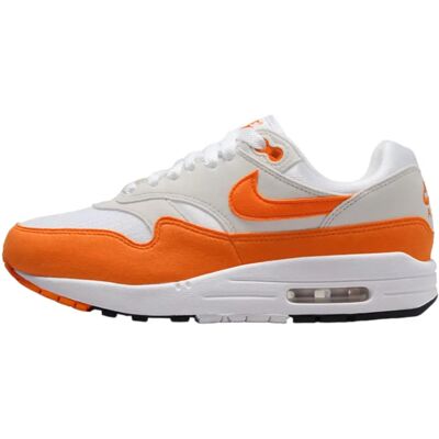 Nike Air Max 1 - Grå-Orange - Sko - Original Nike Air Max 1 - Grå-Orange - Sko - Original