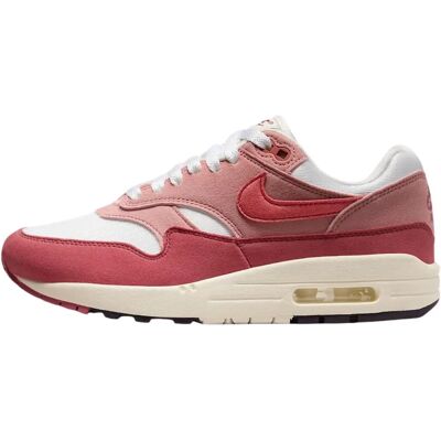Nike Air Max 1 '87 Hvid Rød - Sneakers Nike Air Max 1 '87 Hvid Rød - Sneakers