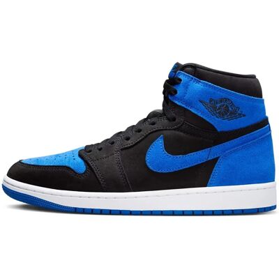 Nike Air Jordan Zapatillas de Ante Azul Rey - Zapatillas Nike Air Jordan Zapatillas de Ante Azul Rey - Zapatillas