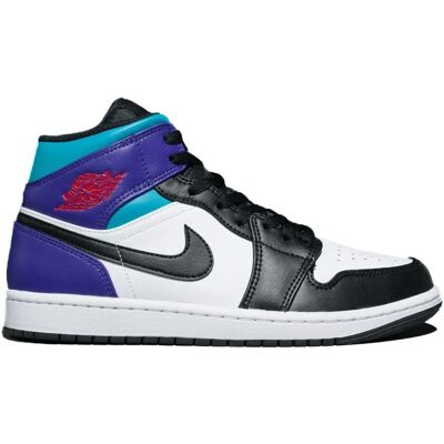 Jordan Air Jordan 1 Mid Hvid - Sneakers Jordan Air Jordan 1 Mid Hvid - Sneakers