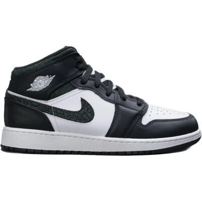 Nike Air Jordan 1 Mid Sorte sneakers - Basketball sko Nike Air Jordan 1 Mid Sorte sneakers - Basketball sko
