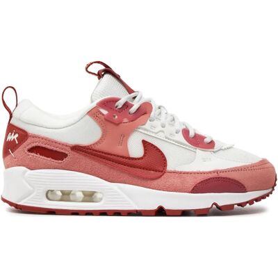Nike Air Max 90 Femme Baskets - Rouge - Pointure 37,5 - Mesh/Synthétique - Foot Locker - Publicité Nike Air Max 90 Femme Baskets - Rouge - Pointure 37,5 - Mesh/Synthétique - Foot Locker - Publicité