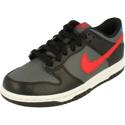 Nike Dunk Low Turnschuhe - Schwarz & Rot - Klassischer Basketball-Look Nike Dunk Low Turnschuhe - Schwarz & Rot - Klassischer Basketball-Look