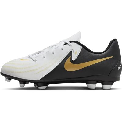 Nike GX II Club Unisex Botas de fútbol Blanco/Negro/Oro Nike GX II Club Unisex Botas de fútbol Blanco/Negro/Oro
