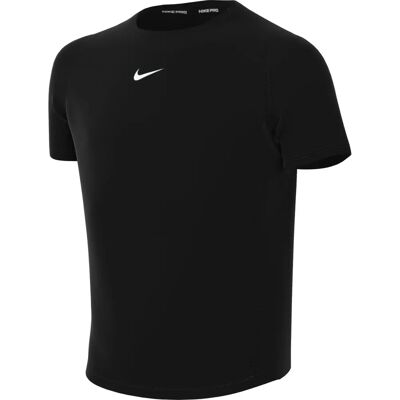 Nike Pro Große Kinder Dri FIT T-Shirt - unisex - Schwarz - L Nike Pro Große Kinder Dri FIT T-Shirt - unisex - Schwarz - L