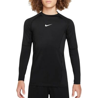 Nike Pro Große Kinder Dri-FIT Langarmshirt - Jungen - Schwarz Nike Pro Große Kinder Dri-FIT Langarmshirt - Jungen - Schwarz