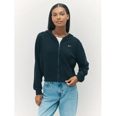 Nike Voll-Reißverschluss French Terry Hoodie - Schwarz XL Nike Voll-Reißverschluss French Terry Hoodie - Schwarz XL
