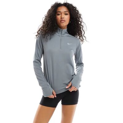 Nike Pacer Damen Langarm Laufoberteil - Smoke Grey - XL - Laufoberteil Nike Pacer Damen Langarm Laufoberteil - Smoke Grey - XL - Laufoberteil