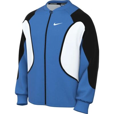 Nike Court Dri-Fit Advantage Jacket - Lichtblauw/Zwart/Wit - Jas Nike Court Dri-Fit Advantage Jacket - Lichtblauw/Zwart/Wit - Jas