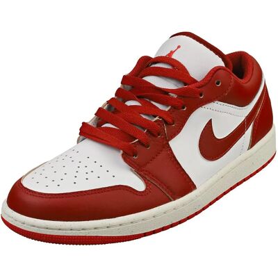 Nike Air Jordan 1 Low Se Bordo Biały - Buty Nike Air Jordan 1 Low Se Bordo Biały - Buty