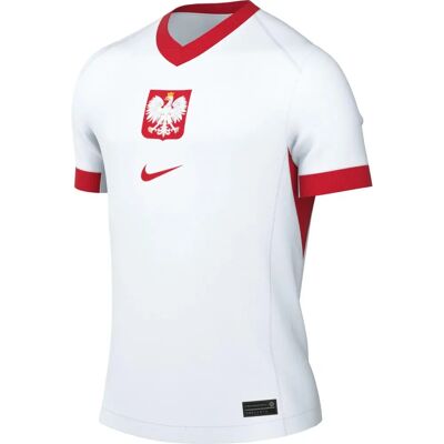 Nike 2024-2025 Koszulka Domowa Polski - Biała XL - Koszulka piłkarska Nike 2024-2025 Koszulka Domowa Polski - Biała XL - Koszulka piłkarska
