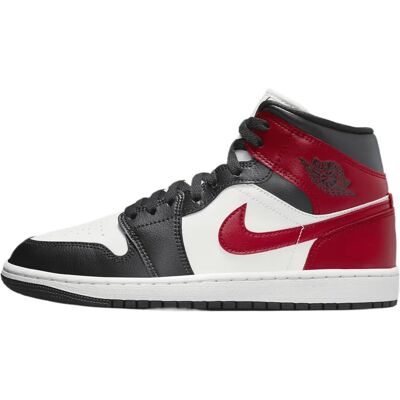 Nike Air Jordan 1 Mid Hvid - Sneakers Nike Air Jordan 1 Mid Hvid - Sneakers