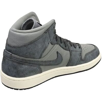 Nike Air Jordan 1 Mid SE Smoke Grey - Fashion Trainers Nike Air Jordan 1 Mid SE Smoke Grey - Fashion Trainers