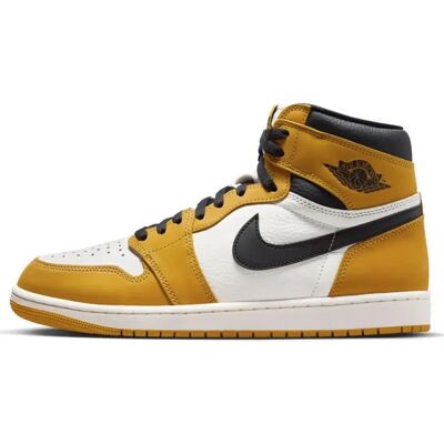 Nike Jordan 1 Retro High Og Geel Ochre - UK 6 - EU 39 - Heren Sneakers Nike Jordan 1 Retro High Og Geel Ochre - UK 6 - EU 39 - Heren Sneakers