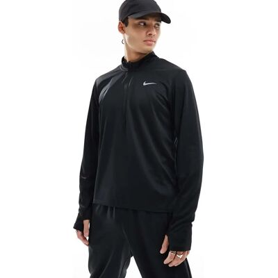 Nike Pacer Men's Dri-FIT Running Top - Black Nike Pacer Men's Dri-FIT Running Top - Black