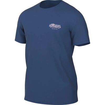 Nike Hyverse Herren Dri-FIT UV Kurzarm Top - Recyceltes Polyester - Blau Nike Hyverse Herren Dri-FIT UV Kurzarm Top - Recyceltes Polyester - Blau