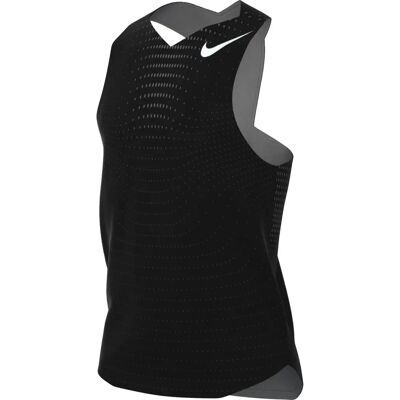 Nike AeroSwift Men's Dri-FIT ADV Running Singlet - Black - XL Nike AeroSwift Men's Dri-FIT ADV Running Singlet - Black - XL