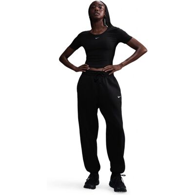 Pantaloni Nike Phoenix Fleece pentru femei cu talie înaltă și oversize - Negru - Pantaloni Pantaloni Nike Phoenix Fleece pentru femei cu talie înaltă și oversize - Negru - Pantaloni