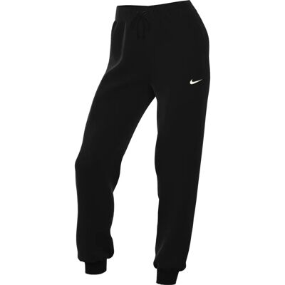 Nike Mid-Rise Fleece Trainingshose - Damen Schwarz XL Nike Mid-Rise Fleece Trainingshose - Damen Schwarz XL