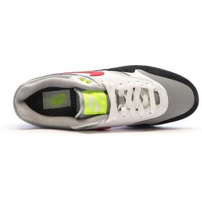 Nike Air Max 1 - Hvid, Grå, Sort, Rød Sneakers Nike Air Max 1 - Hvid, Grå, Sort, Rød Sneakers