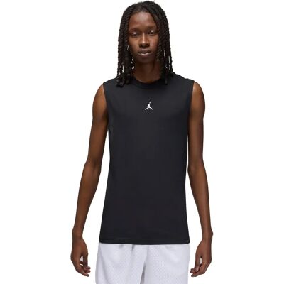 Nike Jordan Sleeveless Top - Polyester-Cotton, Mesh Sides - Sleeveless Performance Top Nike Jordan Sleeveless Top - Polyester-Cotton, Mesh Sides - Sleeveless Performance Top