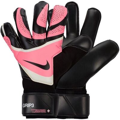 Nike Mercurial Grip Torwarthandschuhe - Schwarz/Pink - 9 Nike Mercurial Grip Torwarthandschuhe - Schwarz/Pink - 9