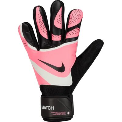 Gants de Gardien Nike Match - Unisexe - Noir/Rose - Goalkeeper Gloves - Publicité Gants de Gardien Nike Match - Unisexe - Noir/Rose - Goalkeeper Gloves - Publicité