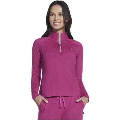 Skechers Skech-Knits Ultra Go 1/4-zip Rosa Tröja Skechers Skech-Knits Ultra Go 1/4-zip Rosa Tröja