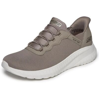 Skechers Womens BOBS Sport Squad Chaos Slip In Memory Foam Trainers - Trainers Skechers Womens BOBS Sport Squad Chaos Slip In Memory Foam Trainers - Trainers