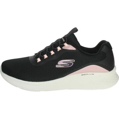 Baskets Skechers Femme Black/Pink - Mesh, Mémoire, Végane - Publicité Baskets Skechers Femme Black/Pink - Mesh, Mémoire, Végane - Publicité