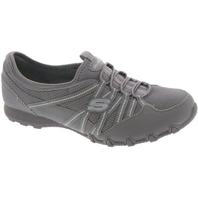 Skechers Bikers LITE-RELIVE Grå Sneakers - Dam skor Skechers Bikers LITE-RELIVE Grå Sneakers - Dam skor