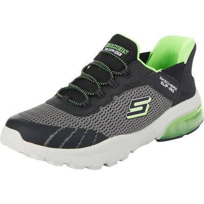 Skechers Boy's Razor Air Hyper-Brisk Charcoal Black Trainers - Kids' Sports Shoes Skechers Boy's Razor Air Hyper-Brisk Charcoal Black Trainers - Kids' Sports Shoes