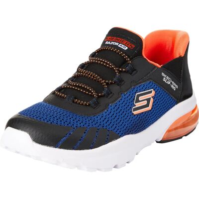 Skechers Boy's Razor Air Hyper-Brisk Black Navy Sneakers - Kids Skechers Boy's Razor Air Hyper-Brisk Black Navy Sneakers - Kids