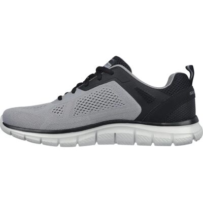 Skechers Herren Grau/Schwarz Sportschuhe - Bequem & Stylisch Skechers Herren Grau/Schwarz Sportschuhe - Bequem & Stylisch
