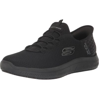 SKECHERS Czarny Slip-On Buty do Pracy - Buty SKECHERS Czarny Slip-On Buty do Pracy - Buty