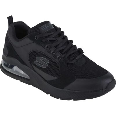 Skechers Schwarz Uno 2 Sneakers - Retro 90er Stil, Ganzjahr Komfort Skechers Schwarz Uno 2 Sneakers - Retro 90er Stil, Ganzjahr Komfort